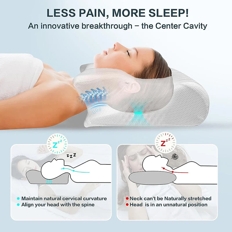 DreamRest Neck Support Pillow